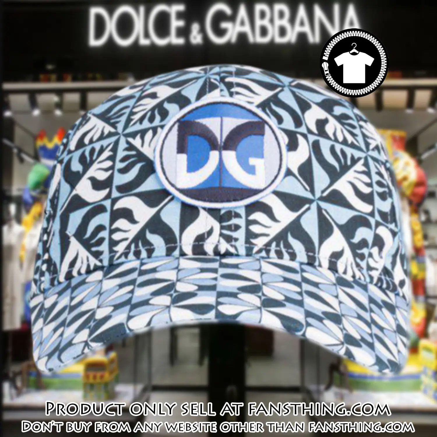 Dolce & gabbana luxury cap print 3d trending cap ctc1088 fst5058627